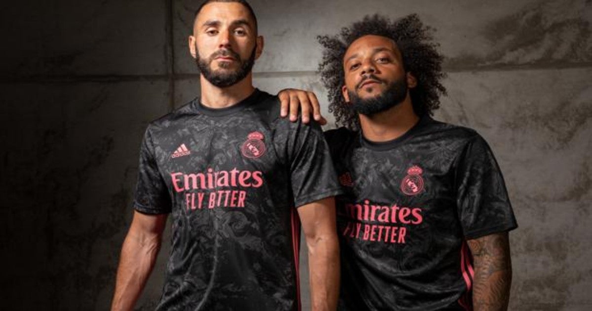 Equipacion real madrid negra clearance