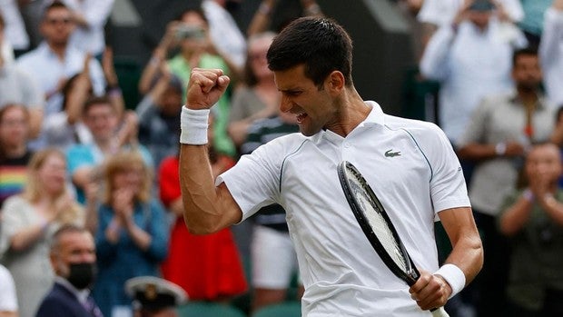 Djokovic es finalista en Wimbledon y va por su vigésimo Grand Slam Wimbledon: Djokovic aplaca a Shapovalov y jugará su tercera final consecutiva en Wimbledon