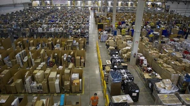 Centro logístico de Amazon en Madrid