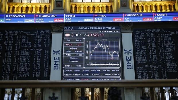 El Ibex perdió los 9.500 puntos en la jornada posterior a las elecciones generales