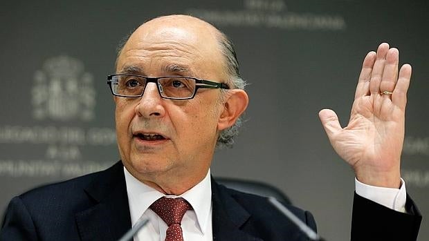 El ministro de Hacienda, Cristóbal Montoro