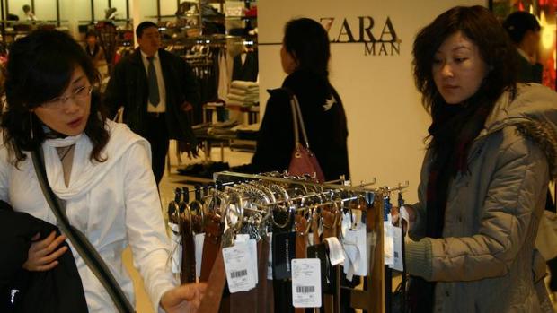Establecimineto Zara en Pekín (China)
