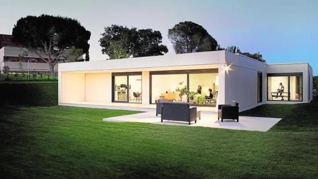 Casa de hormigón de la empresa Homm