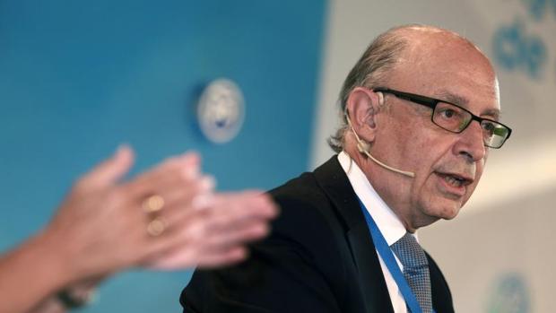 El ministro de Hacienda, Cristóbal Montoro