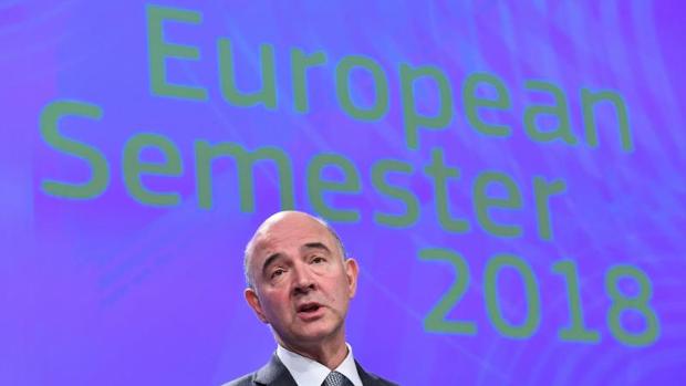 El comisario europeo de Asuntos Económicos y Financieros, Pierre Moscovici