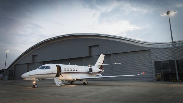 Avión de Netjets