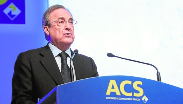 Florentino Pérez, presidente de ACS