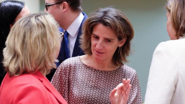 La ministra de Transición Ecológica, Teresa Ribera