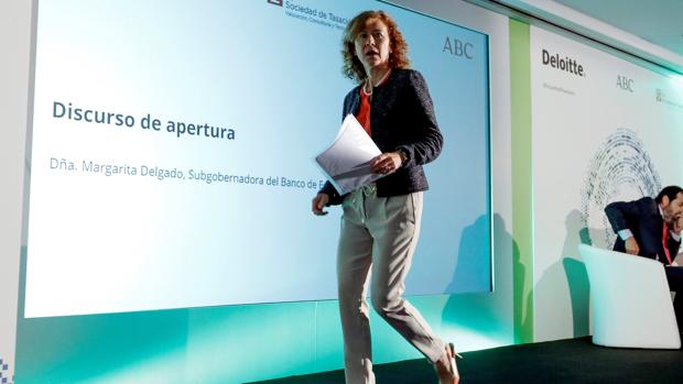 La subgobernadora del Banco de España, Margarita Delgado