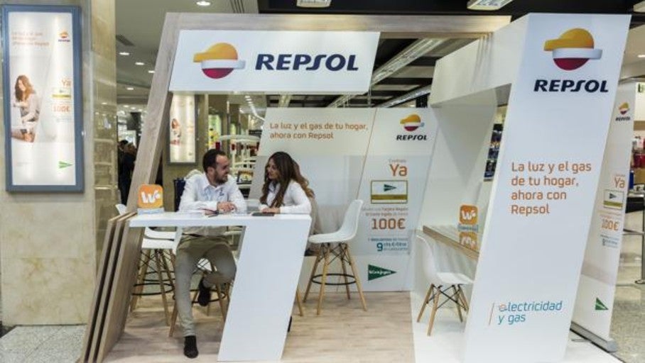 Repsol contará con 22 puntos de contratación más en centros comerciales de El Corte Inglés