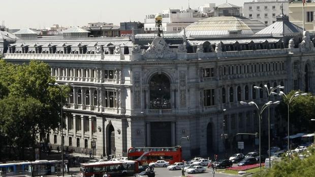 Sede del Banco de España, en la plaza de Cibeles