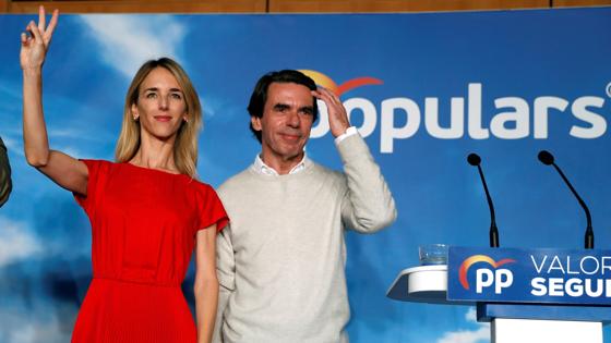 Cayetana Álvarez de Toledo y José María Aznar