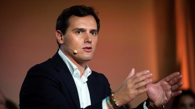 Albert Rivera, en un debate económico la semana pasada