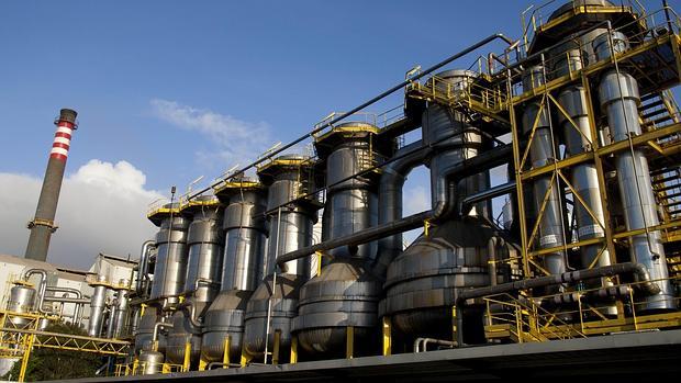 Factoría de Ence en Pontevedra