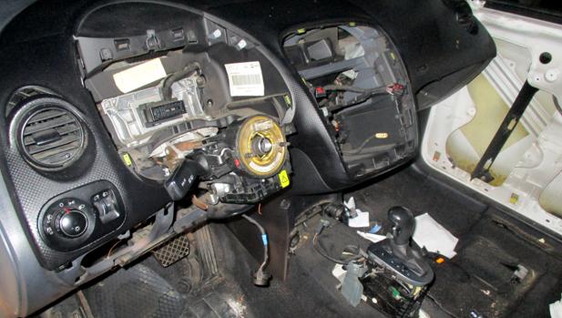 Estado en el que ha sido encontrado el turismo Seat Toledo