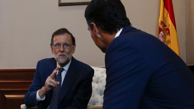 Mariano Rajoy y Pedro Sánchez, en una imagen de archivo