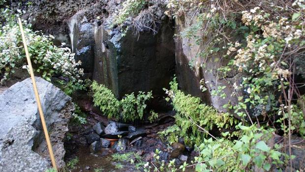 El agua traída de la lejana fuente de Tamarahoya, El Paso, se usaba para curar a los niños