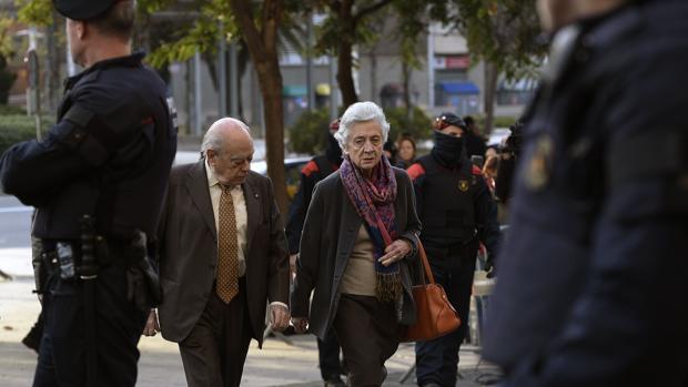 Marta Ferrusola y Jordi Pujol