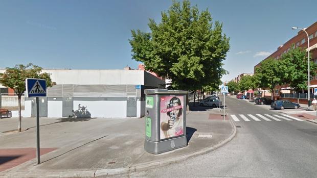 La intersección entre las calles Petra Kelly y Carmen Martín Gaite de Leganés donde ocurrió el suceso