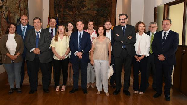 Page con represetantes de asociaciones de enfermedades raras o minoritarias