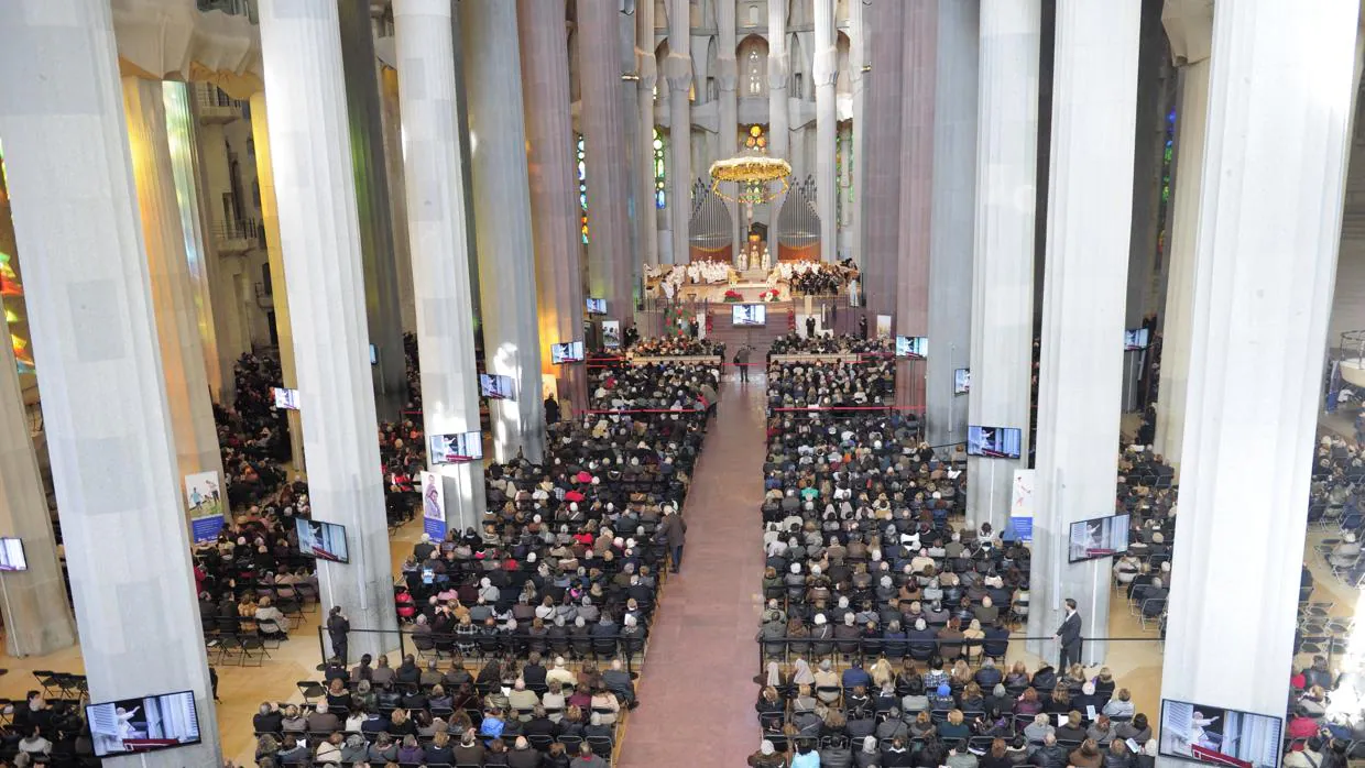 La Sagrada Familia acogerá misas cada domingo