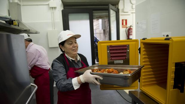 Banco de alimentos para familias con necesidades