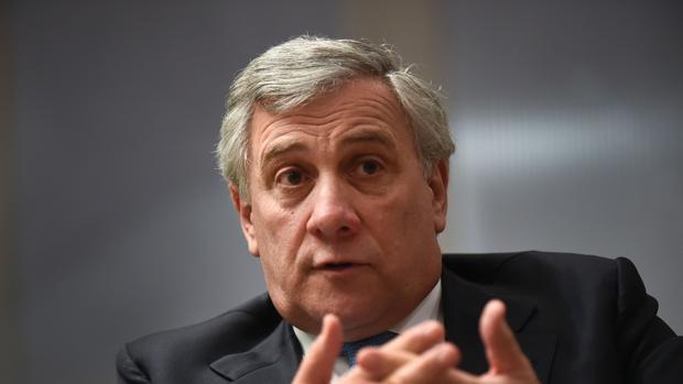 El presidente del Parlamento Europeo, Antonio Tajani