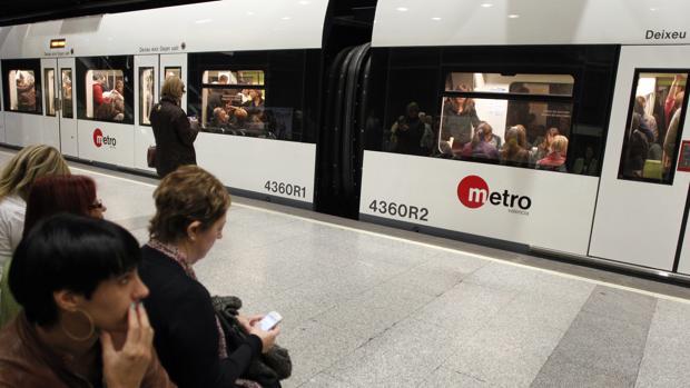 Imagen de archivo del metro de Valencia