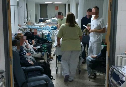 Sala de Urgencias en La Paz
