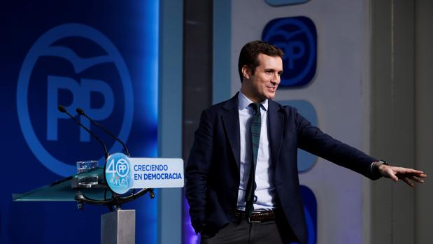 Pablo Casado, vicesecretario de Comunicacióin del Partido Popular (PP)