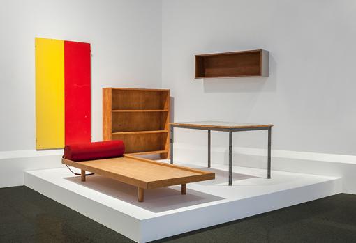 Muebles originales del Pabellón Suizo de la ciudad universitaria de París