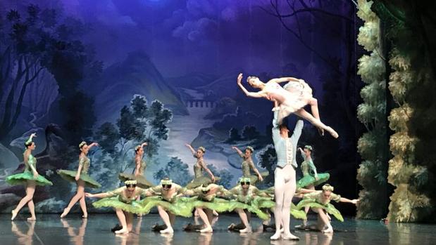 Una de las escenas del espectáculo «La Bella durmiente» que llega este sábado a Toledo