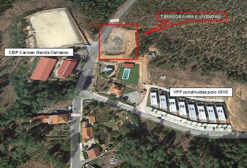 Emplazamiento del proyecto de viviendas modulares