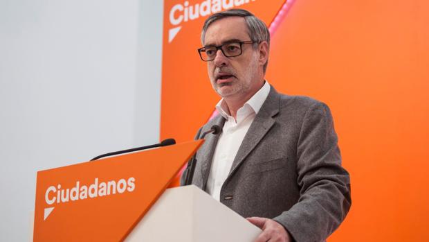 El secretario general de Ciudadanos, José Manuel Villegas
