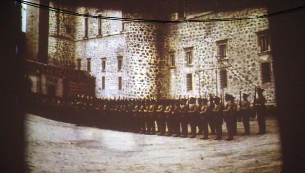 Una de las películas de los años 20, rodada en la Academia de Infantería