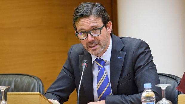 Rafael Torres, en una comparecencia pública