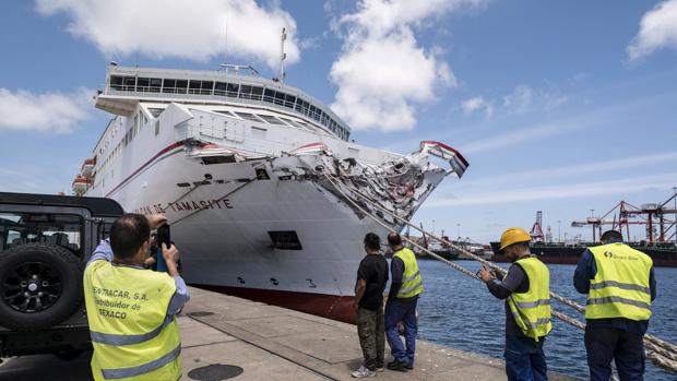 Tres Heridos En Un Accidente Entre Un Ferry Y Un Barco De Recreo En Gran Canaria