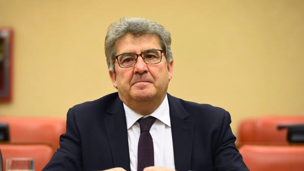 El juez Ricardo de Prada este viernes durante su comparecencia en el Congreso
