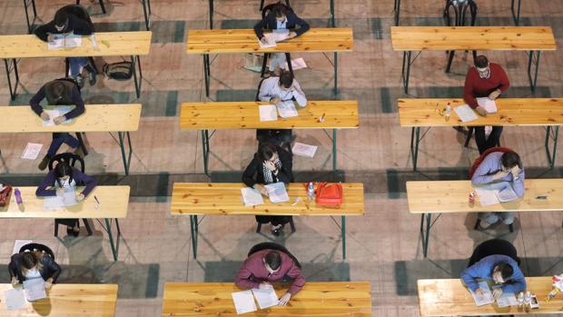 Aspirante en una convocatoria anterior del Sergas