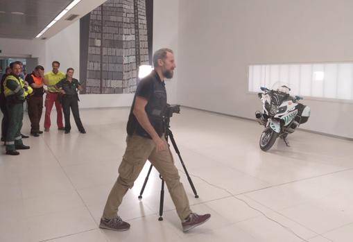 Las instalaciones del hospital fueron el decorado para las fotografías y los vídeos