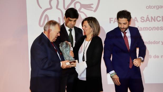 Marcos y Pontvianne, en la gala de Empresa Familiar