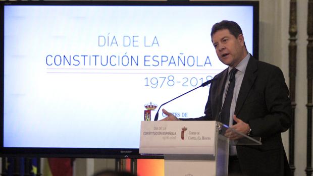 El presidente de Castilla-La Mancha, Emiliano García-Page