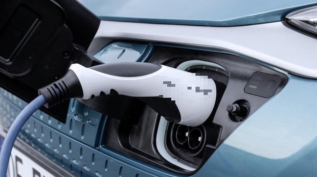 Carga de un coche eléctrico