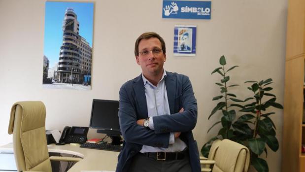José Luis Martínez-Almeida, portavoz del PP en el Ayuntamiento de Madrid