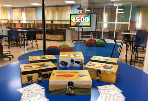 El marcador y las cajas que se usan en esta metodología