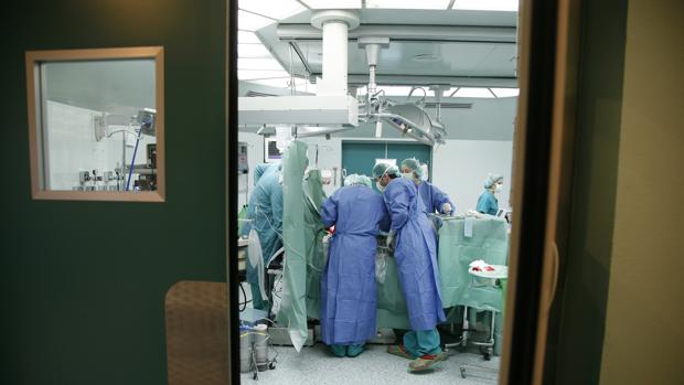Quirófano del Hospital Clínico de Valladolid