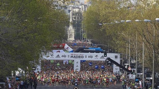 El Maratón de Madrid en ediciones pasadas