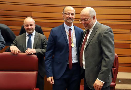 Luis Fuentes y Francisco Igea (Ciudadanos)