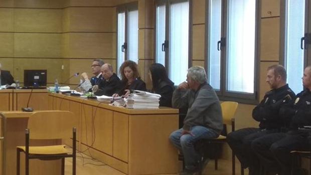 Imagen del juicio que este lunes ha empezado en la Audiencia Provincial de Ciudad Real con jurado popular