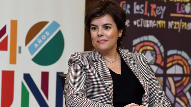 Soraya Sáenz de Santamaría, exvicepresidenta del Gobierno